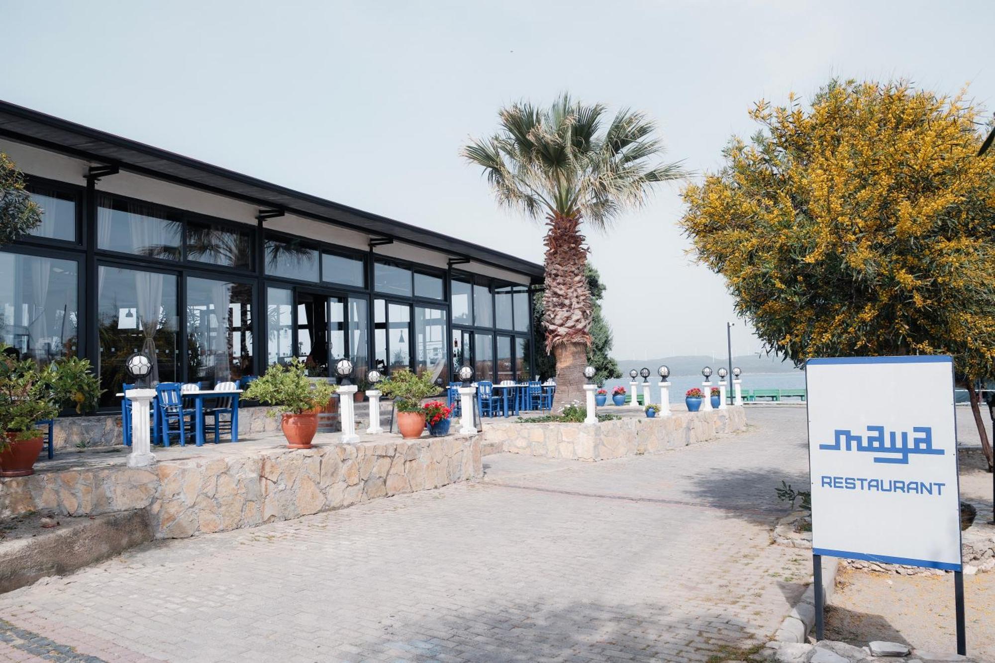 Maya Bistro Hotel&Beach Siğacık Exterior foto