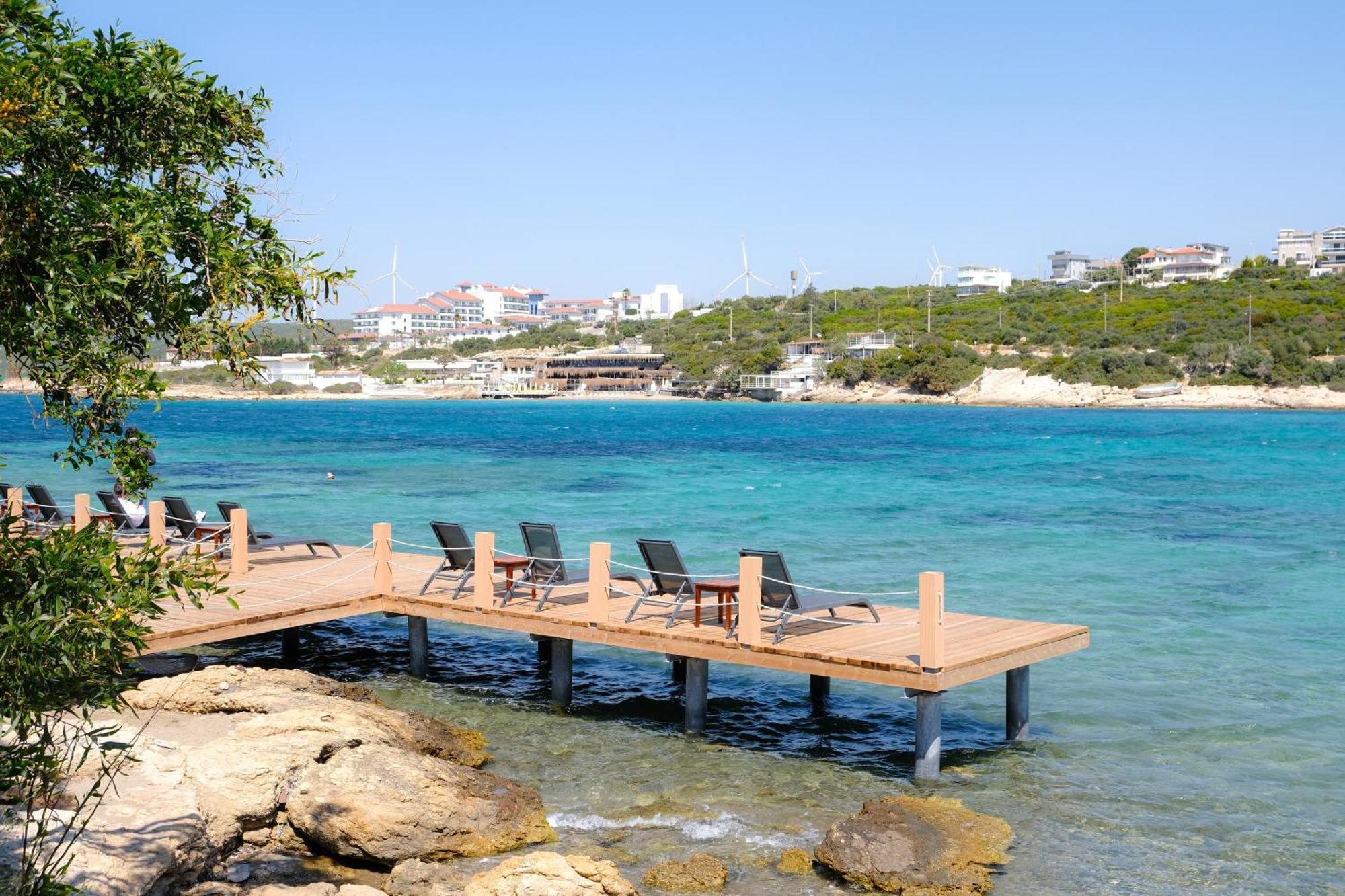 Maya Bistro Hotel&Beach Siğacık Exterior foto